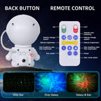 Astronaut Galaxy Star Projector Night Light with 8 Nebula Effects & Remote | 360° Rotating Nebula Light Projector for Kids Room Decor, Gifts for Boys Adult Teens for Birthday, Halloween, Christmas Party