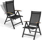 crestlive products folding patio chairs set of 2, main product view