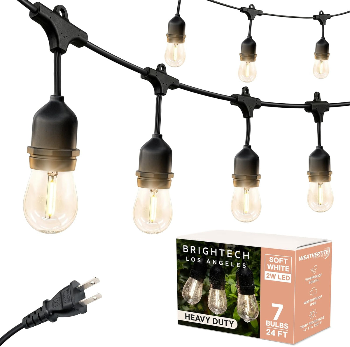 brightech ambience pro - 24 ft waterproof led, main product view