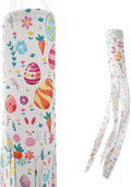 Madrona Brands Easter Collage Windsock | Durable Outdoor Hanging Wind Decor | Yard, Patio, Porch | 48 Inch