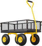 vevor 500lbs steel garden cart heavy duty metal, view 9