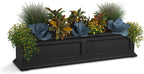 mayne fairfield 48in self-watering rectangular window box planter, main product view