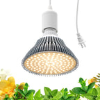 Hanging Grow Light for Indoor Plants, 3000K | 25W Hanging Plant Light, 3000K Full Spectrum LED with 16.4ft Power Cord, Ideal for Indoor Tall Plants,1-Pack