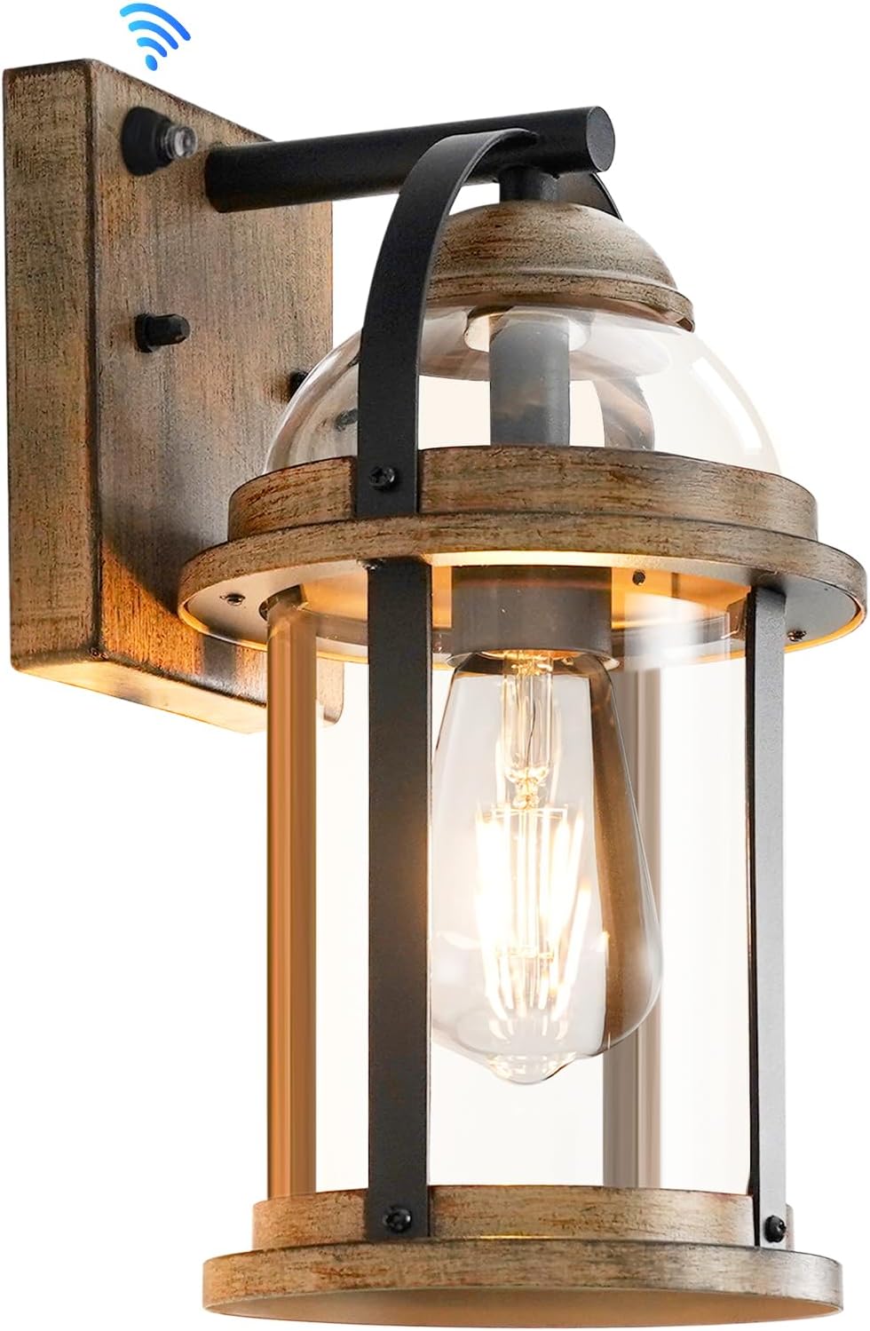 okeli dusk to dawn outdoor wall lights, waterproof, main product view