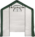 miracle-gro walk-in all-season greenhouse, chalk, 6 x 4, main product view