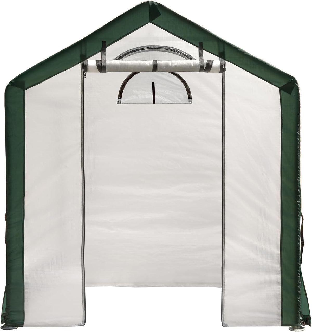 miracle-gro walk-in all-season greenhouse, chalk, 6 x 4, main product view