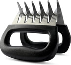 Meat Claws for Shredding, Bear Claws Meat Shredder, Stainless Steel Meat Shredder Claws for Pulled Pork, Chicken, Brisket, Turkey and Roasts, BBQ Smoker Grill Accessories, 2 Pack