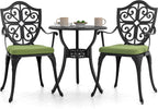 nuu garden outdoor 3-piece bistro set with cushions, main product view