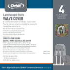 Orbit 53016 Granite Resin Rock Box Sprinkler Valve Cover