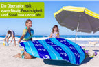 EverEarth E Lite Waterproof Beach Blanket & Kiddie Pool, Blue