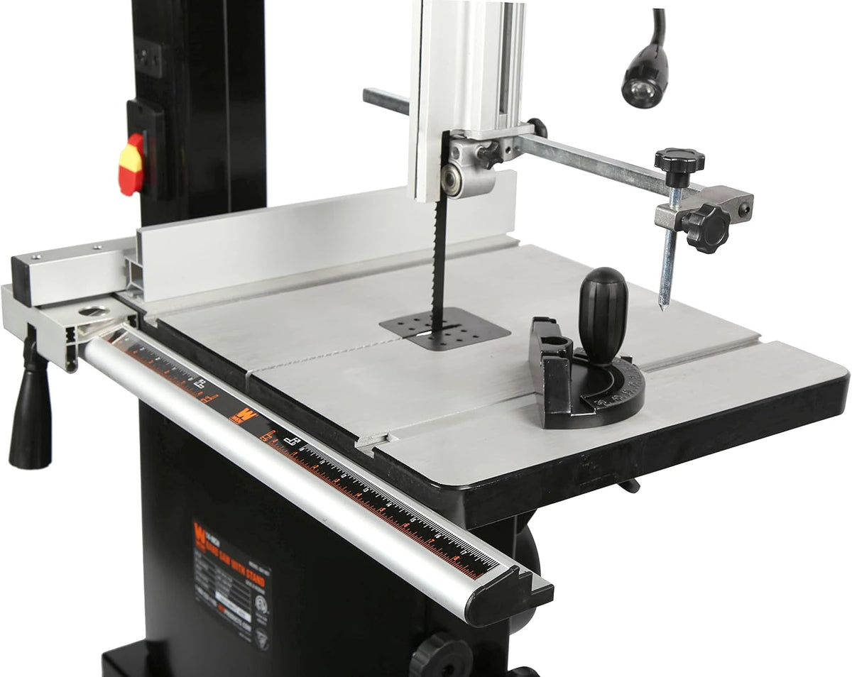 wen (ba1487) band saw with stand,two-speed,black,14-inch, package contents