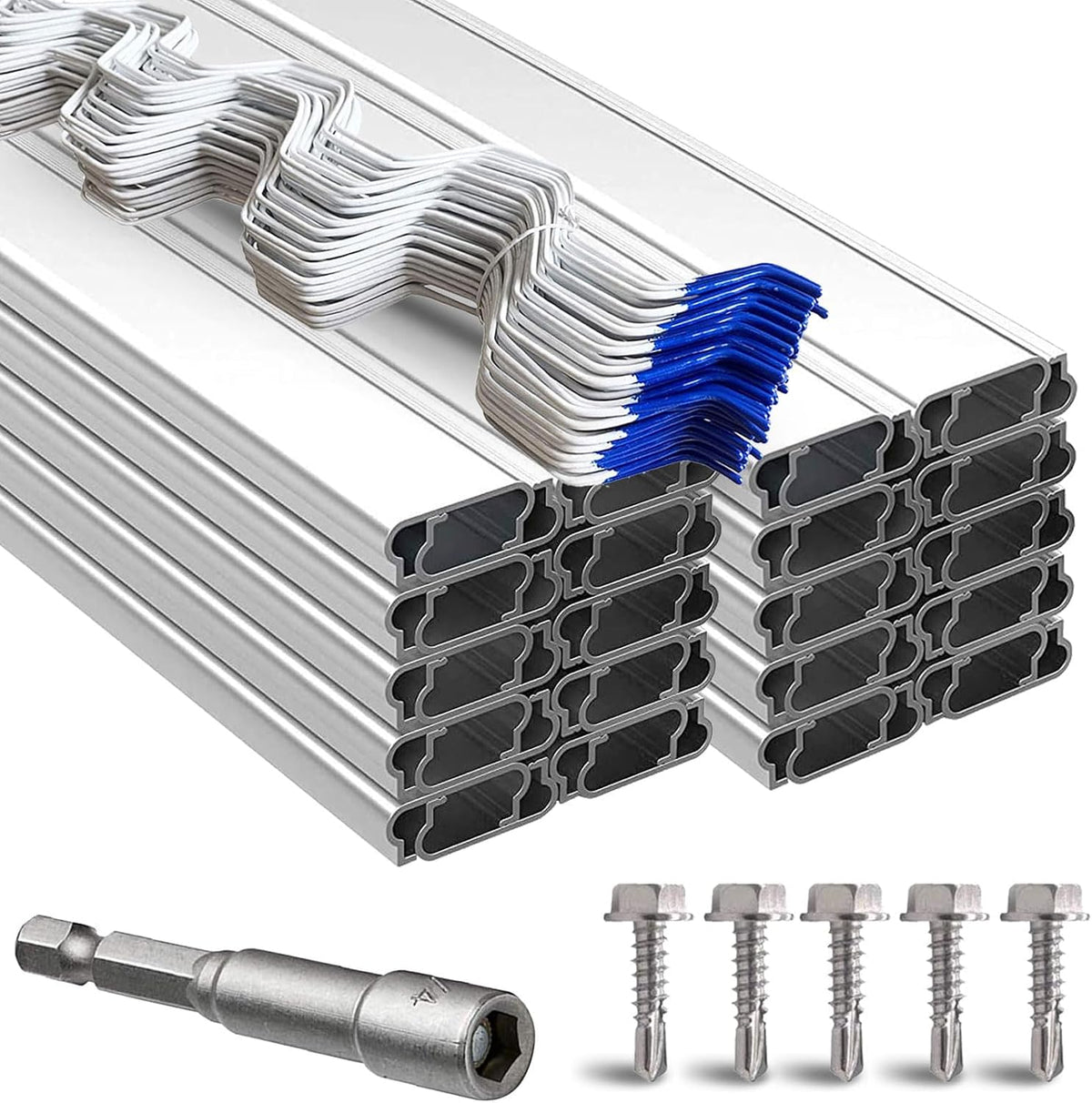 wiggle wire & lock channel for greenhouse, main product view