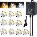 low voltage deck lights recessed kit with transformer, main product view