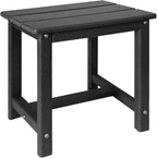 gardenstar adirondack square side table,one-tier outdoor end table, main product view