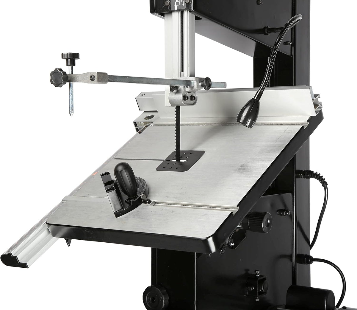wen (ba1487) band saw with stand,two-speed,black,14-inch, view 12
