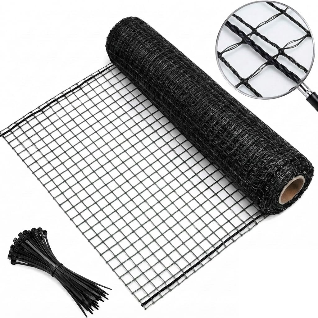 7x100ft deer fence garden netting 50gsm square mesh, main product view