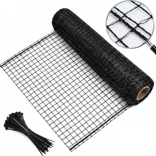 7x100ft deer fence garden netting 50gsm square mesh, main product view