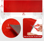 PBHEPJ 3ft x 10ft Extra Thick Red Carpet Runner for Party & Hollywood, Festival Celebration, Wedding, Graduation Ceremony, Award Ceremony, VIP Reception, Heavy-Duty, Non-Slip TPR Rubber