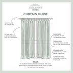 Exclusive Home Cabana Solid Indoor/Outdoor Light Filtering Hook-and-Loop Tab Top Curtain Panel Pair, 54"x84", Vanilla