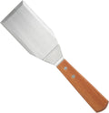 Winco 5" x 3" Griddle Turner with Handle | Dishwasher safe, Rigid blade, Offset handle, Restaurant service, Great for Breakfast Foods, Burgers and Sandwiches