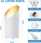sunvie 2 pack uplighting indoor floor can light on a desk or shelf
