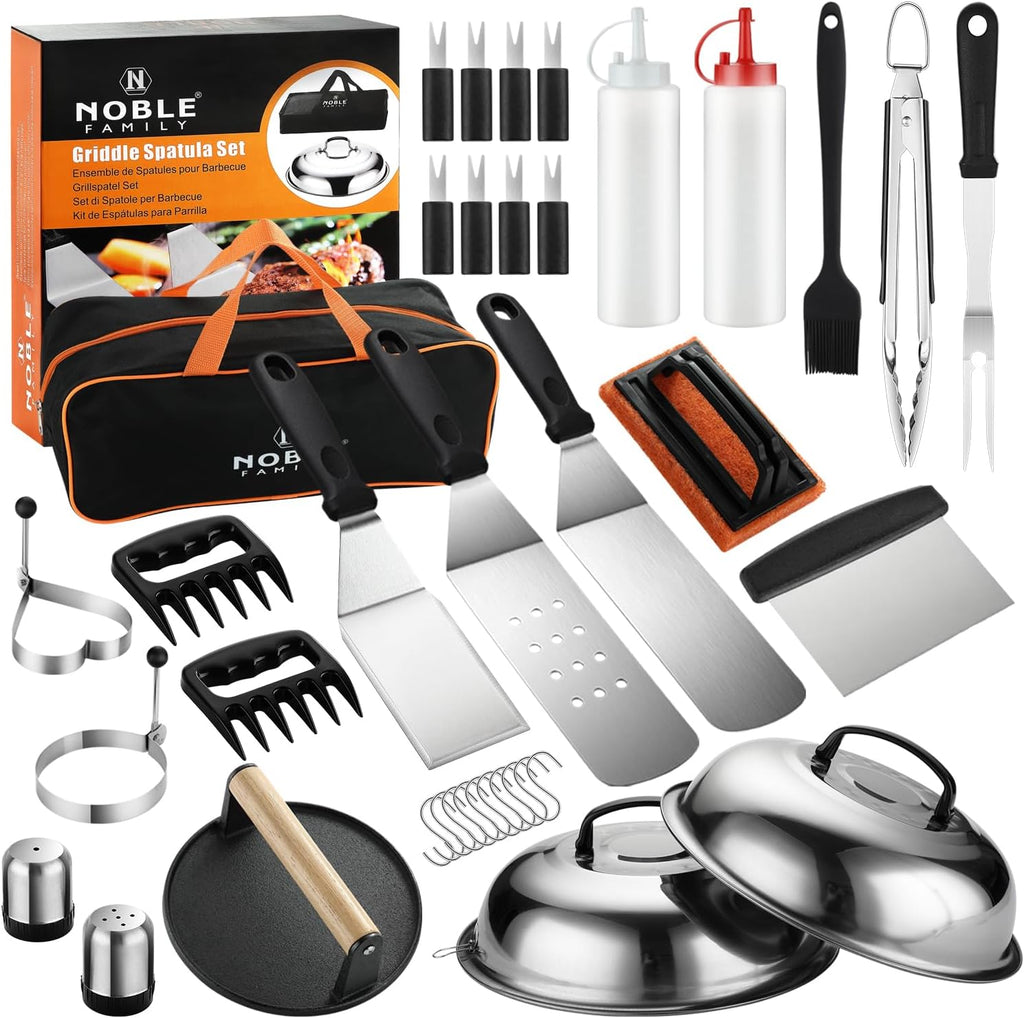 n noble family 38pcs griddle accessories kit, professional, main product view