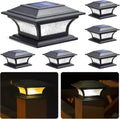 siedinlar solar post lights outdoor glass, 2 modes, main product view