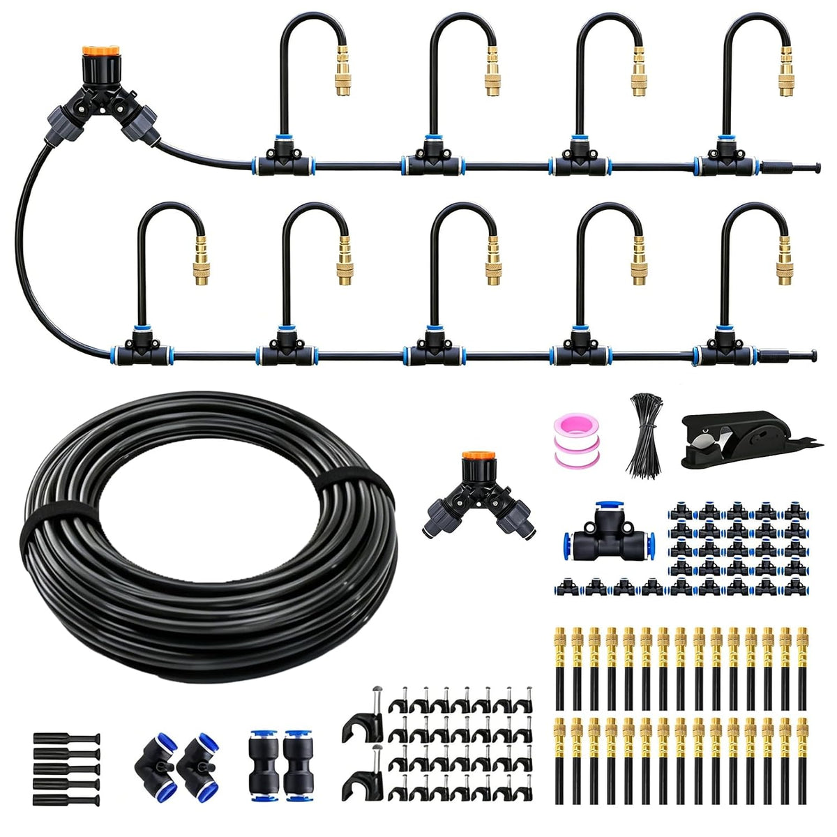 120ft sprayer irrigation system, drip irrigation kit with, main product view