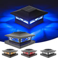 volisun solar fence post cap light rgb color, main product view