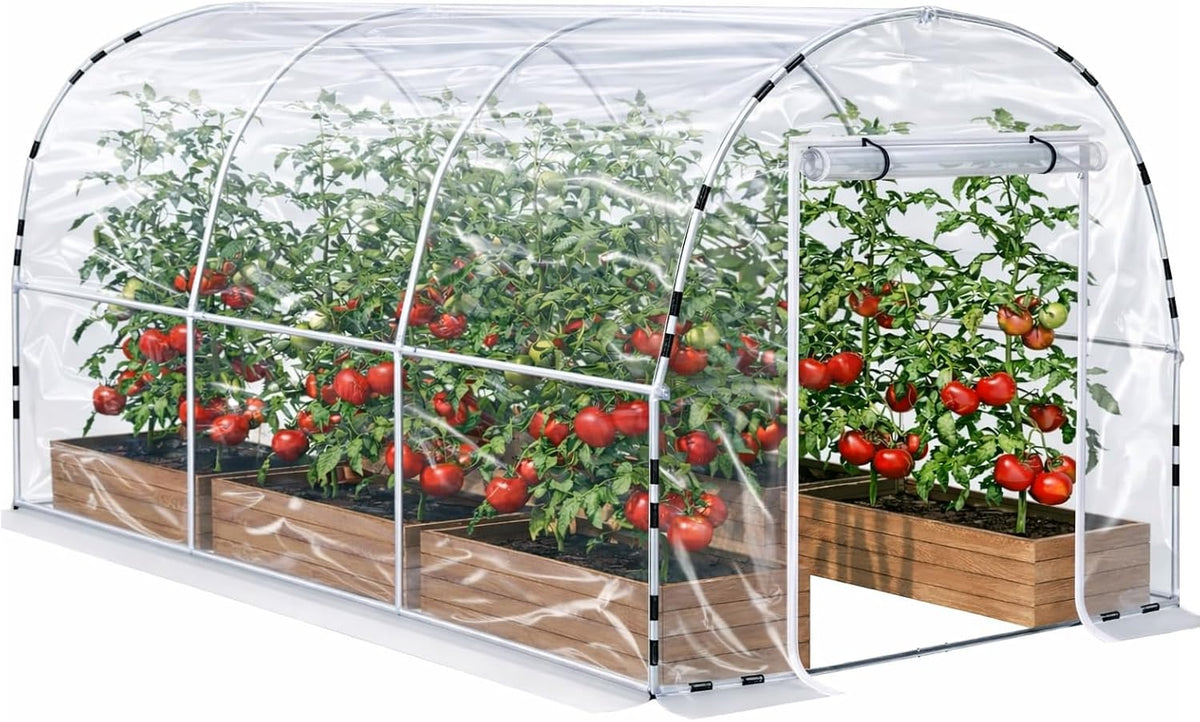 walk-in tunnel greenhouse for outdoors 14.8 x 7.9, main product view