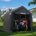 advance outdoor 8x8 ft storage shelter garage tent, main product view