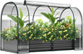 docred garden bed with pvc cover, 72.8" x, main product view