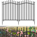 10 panels no dig decorative garden fence, main product view