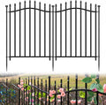 10 panels no dig decorative garden fence, main product view