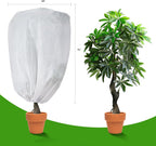 garutom 4-pack plant covers freeze protection 48" x showing dimensions