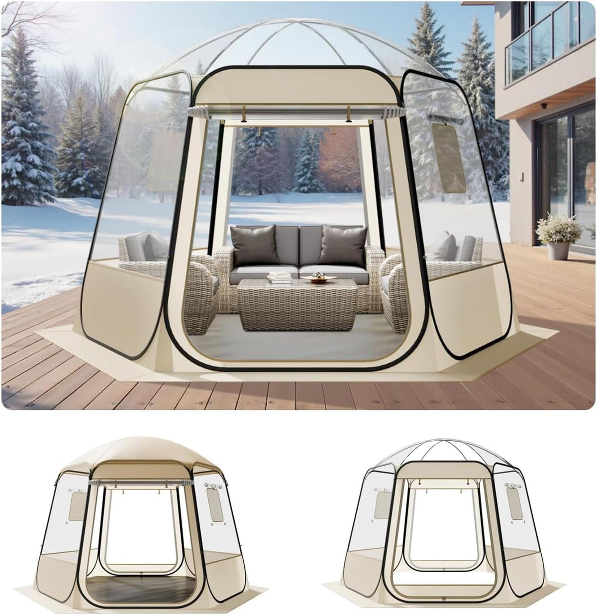 vevor pop up sports tent, 8 sizes optional, main product view