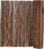 forever bamboo caramel brown bamboo fence roll outdoor, main product view