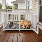 12 * 12 * 0.51inch dog kennel flooring showing dimensions