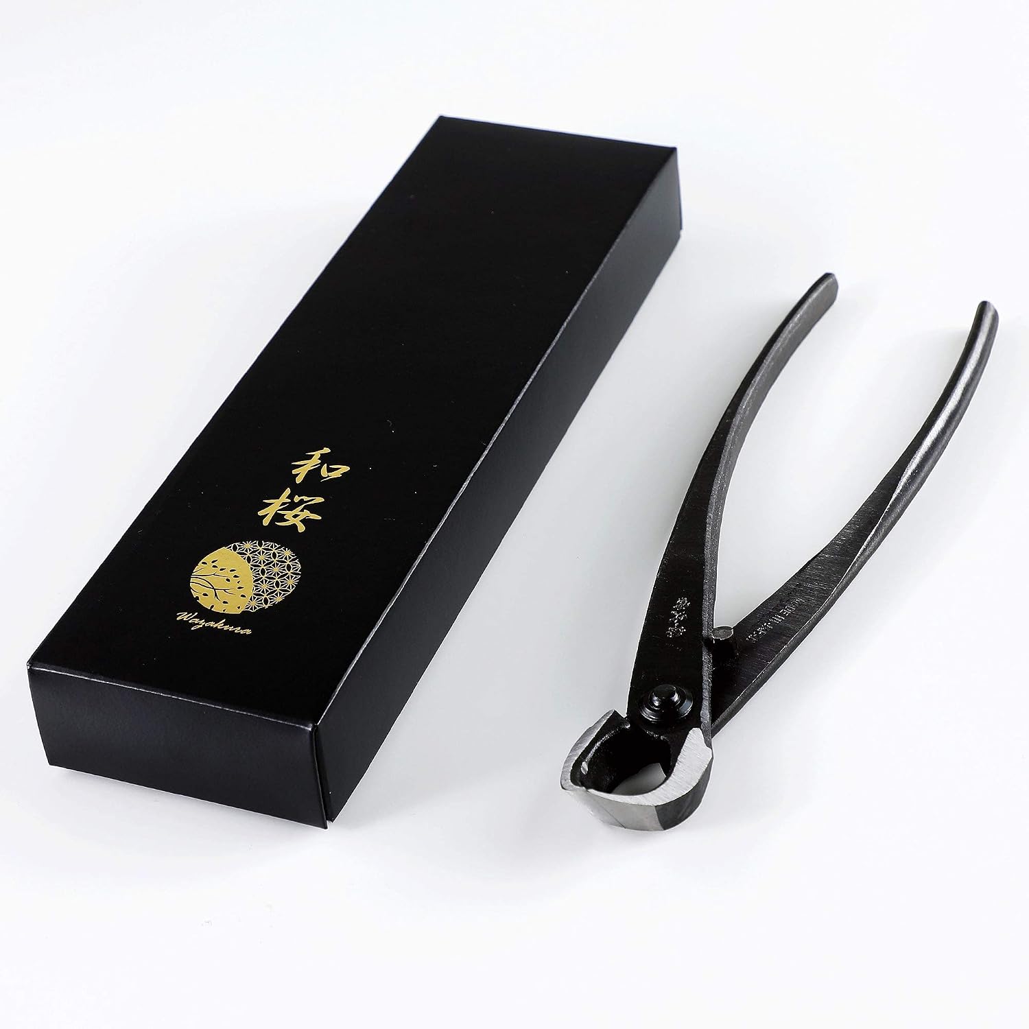Wazakura Japanese Bonsai Branch Tool Kit Made in Japan - Concave Branch Cutter 8inch(200mm) + Knob Branch Cutter 8-1/4inch(210mm) Gift Box Set