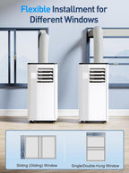 portable air conditioners - 2026 upgraded 10000 btu on a desk or shelf