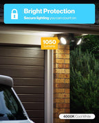 Sunco 96 Pack Outdoor LED Flood Home Patio Driveway Light, Waterproof PAR38 LED Bulb, CRI90, 4000K Cool White, 1050 Lumens, 100W Equivalent 13W, Dimmable, Wet-Rated, E26 Base UL.