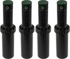 Orbit Watermaster 55461 Voyager 4-Inch Adjustable Pop-Up Gear Drive Sprinkler Head, Black, 2 Count (Pack of 2)