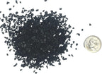 ipw activated charcoal carbon coconut shell gac, 5lb, close-up detail