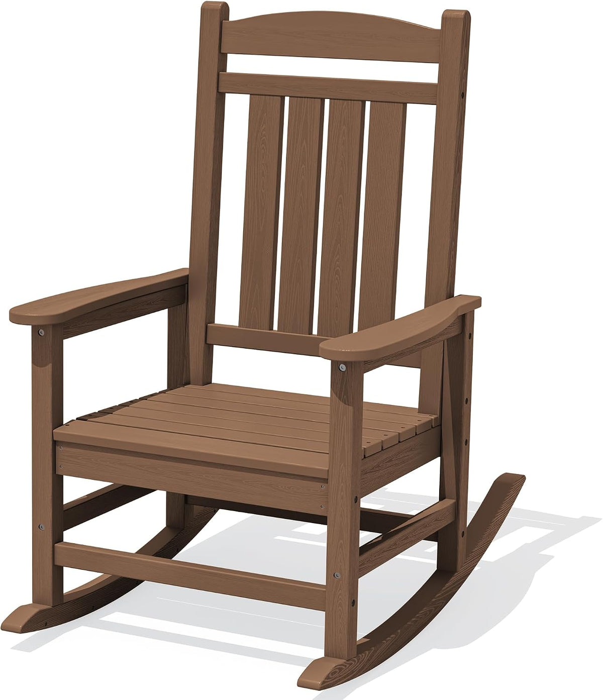 kingyes oversized outdoor rocking chair for adults, porch, main product view