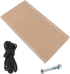 17" 19" 21" Wide Zero Gravity Chair Replacement Fabric, Repair Cloth with 4 Gravity Chair Replacement Cord Screws Kit, Zero Gravity Chair Accessories for Sling Patio Lawn Lounge Chair, Tan