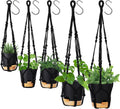 gardife hanging planters for indoor plants,5pcs hanging basket, main product view
