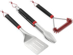 weber® 3-piece bbq tool set, stainless steel, main product view