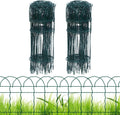 proworx green small garden fence border curve wire, main product view