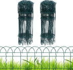 proworx green small garden fence border curve wire, main product view