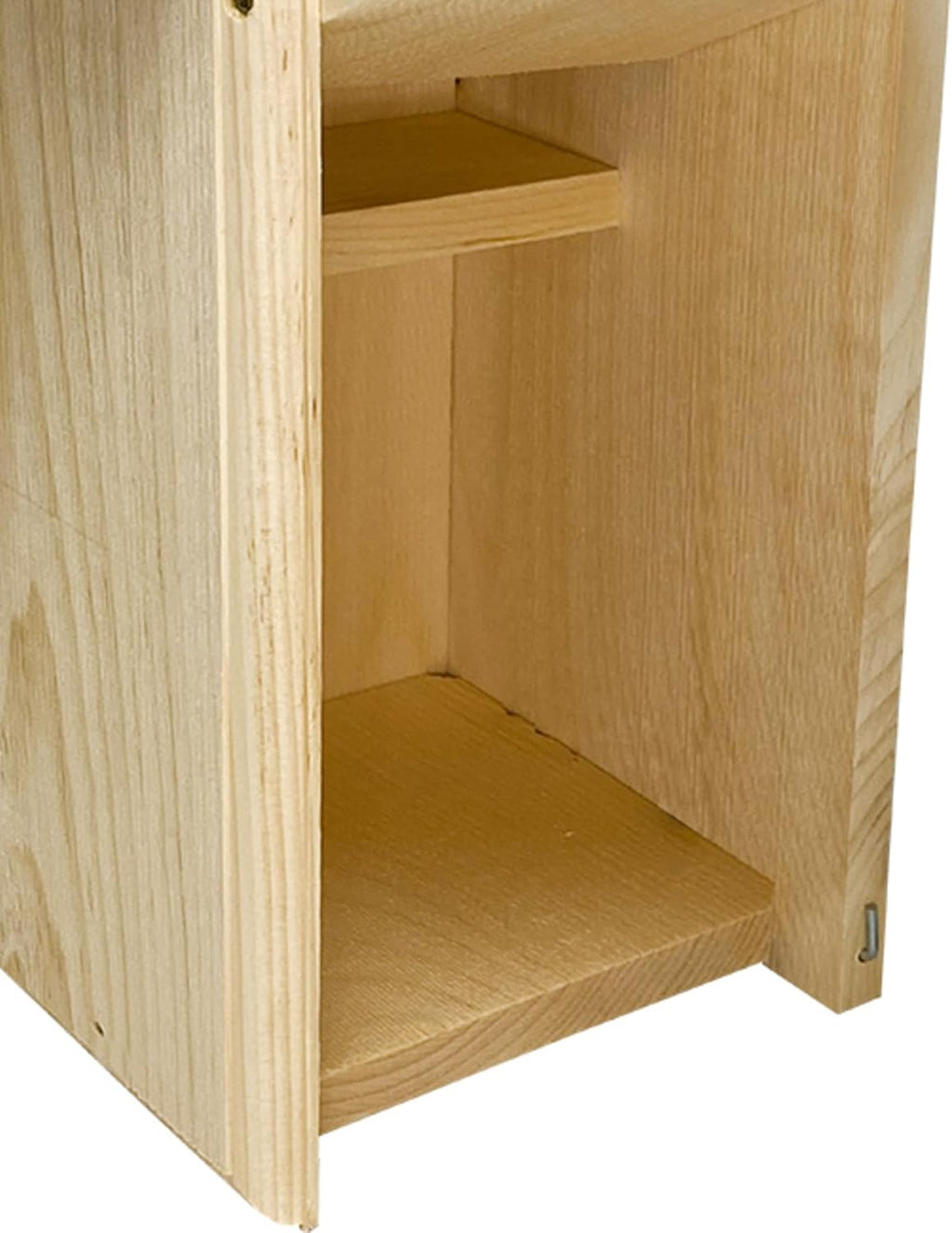 Squirrel House, Handcrafted Eastern White Pine Nesting Box, Outdoor Shelter